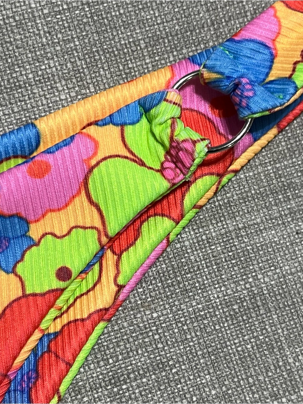 NWOT Colorful floral SHEIN Bikini Bottoms size large - Picture 2 of 4